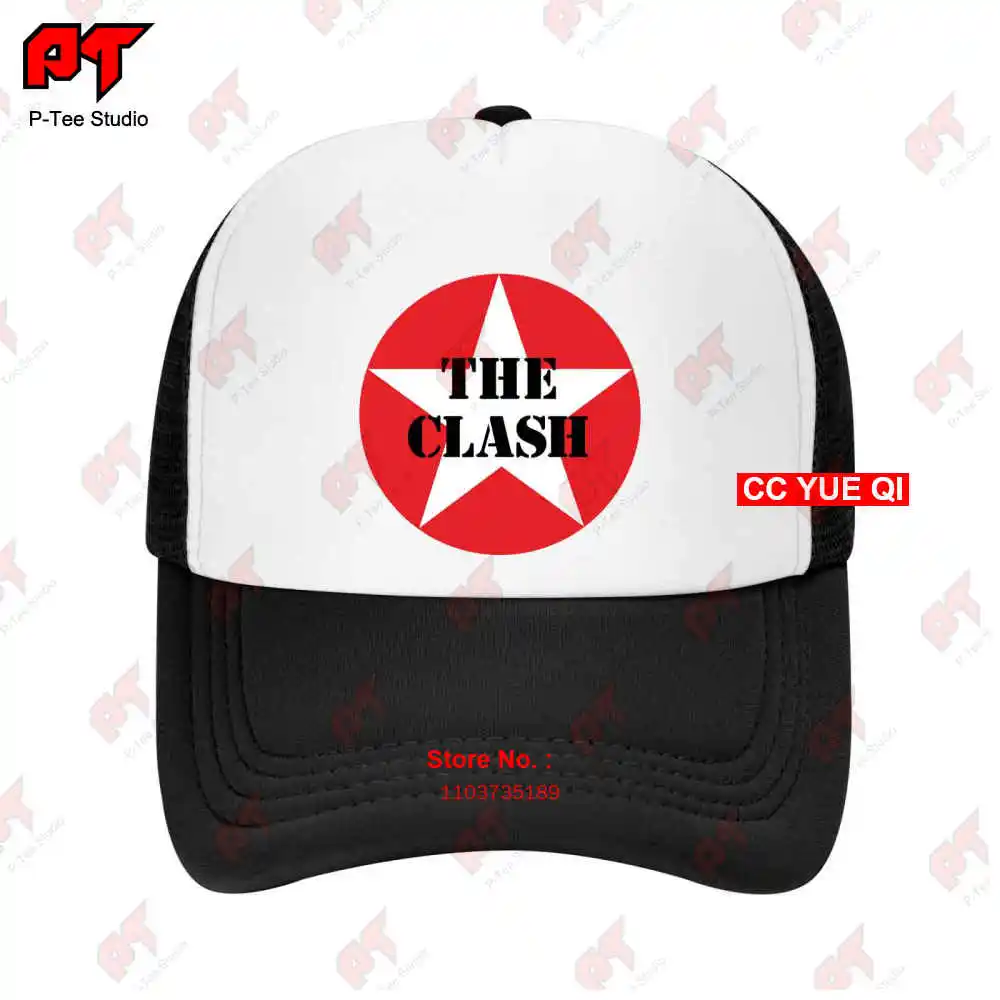 The Clash \'Star Logo\' Baseball Caps Truck Cap 73XM