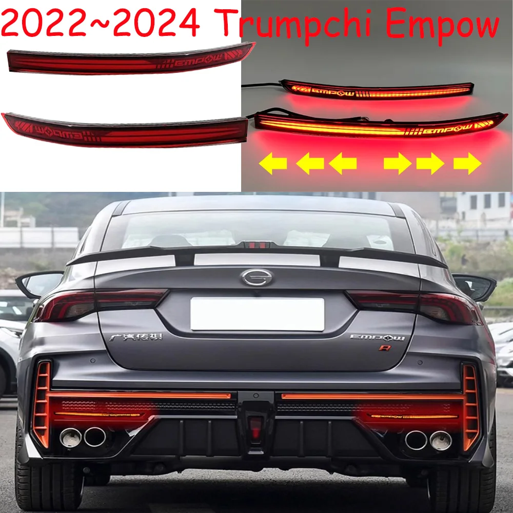 car accessories bupmer tail light for Trumpchi EMPOW rear light taillight LED 2021~2024y DRL fog for Trumpchi EMPOW rear light