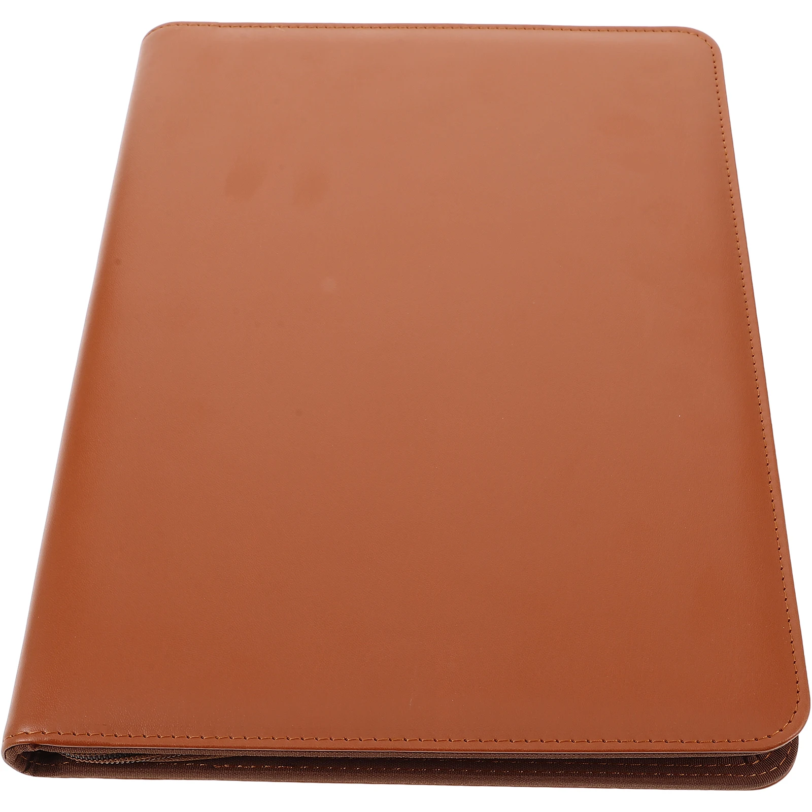 

1 set Multifunctional Document Portfolio Zipper Binder Office Folder Work Padfolio Organizer For Files Papers Notebooks