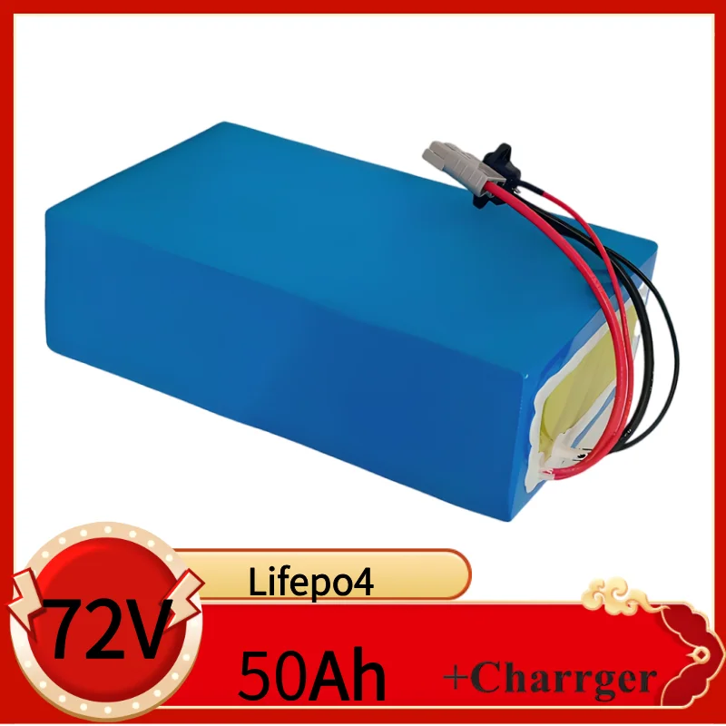 

72V Lifepo4 50Ah с Bluetooth для Bicicleta, скутера, мото, camión gr территории, cargador 10A, 5000W, 10kW