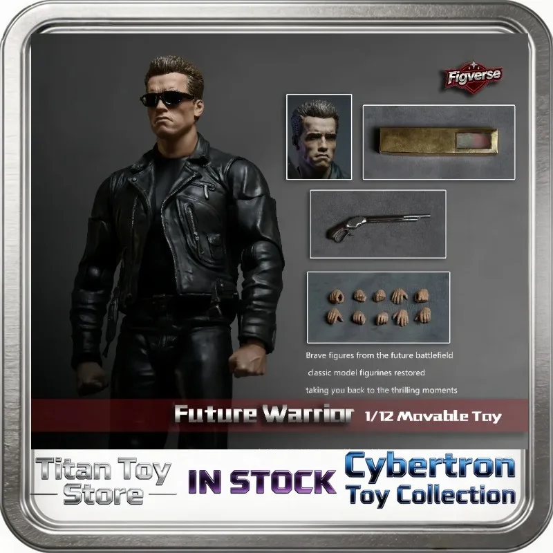 

Pre-sale FIGVERSE Future Warrior T800 High Quality 1/12 Scale Articulated Action Figure | Gifts and Collectibles