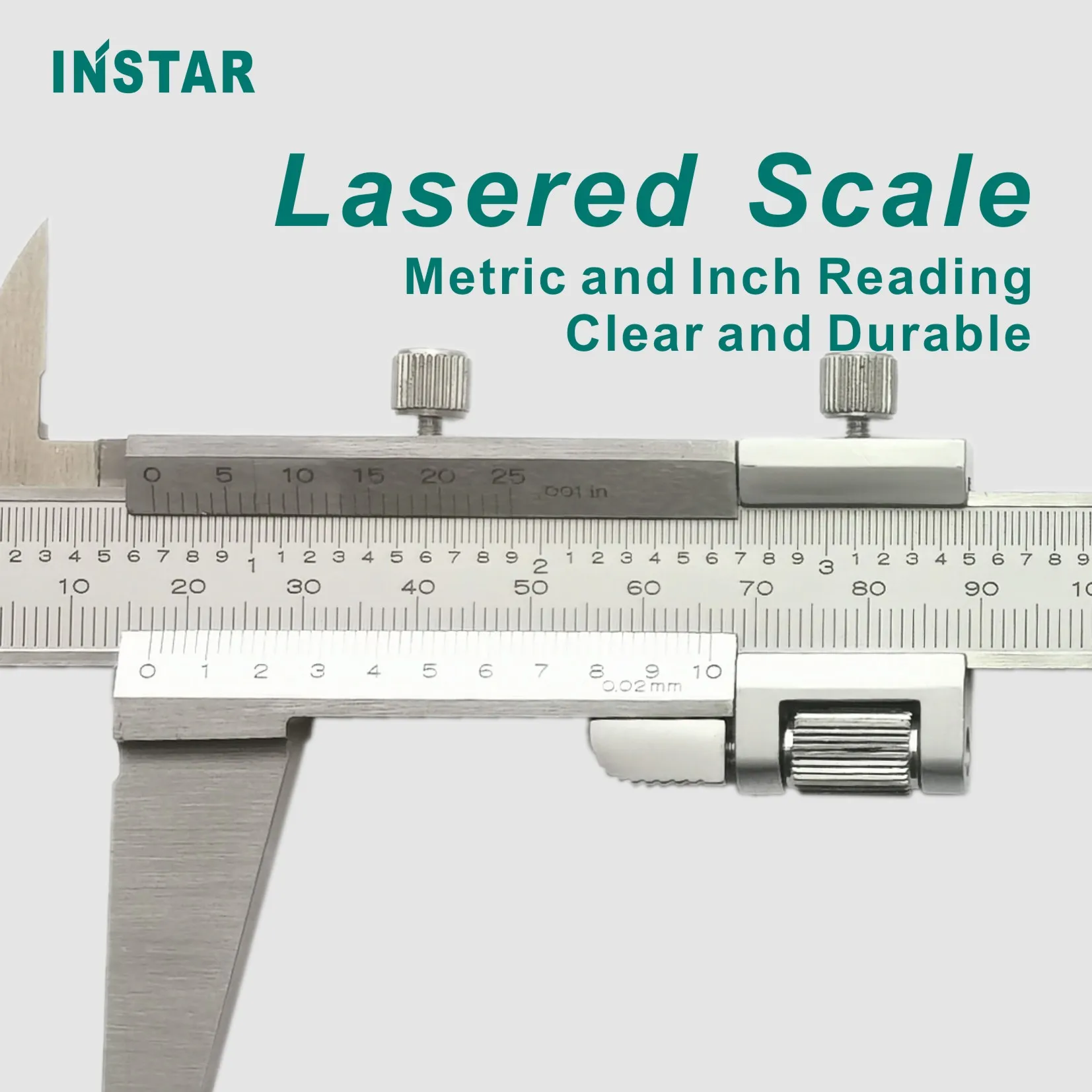 INSTAR Vernier Caliper Mono-Block Stainless Steel 150mm/6\