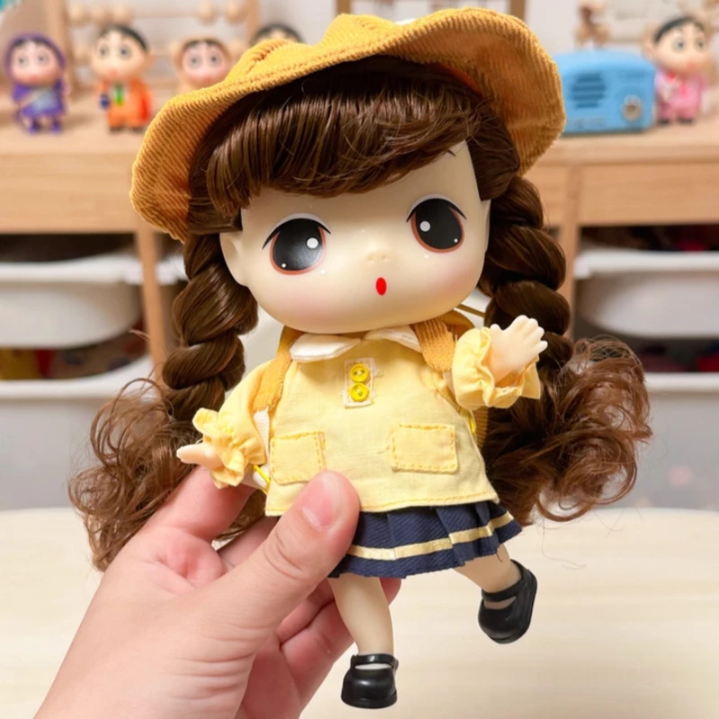 

Оригинальная высококачественная кукла Дунг, модная кукла для школьного сезона, миниатюрная милая кукла в школьной форме, виниловые куклы, подарки для девочек на день рождения, в наличии