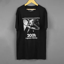 2001 A Space Odyssey T Shirt Movie Stanley Kubrick The Shining Cotton Washed Long Sleeves Men's Clothing Short Sleeve Tee Shirt