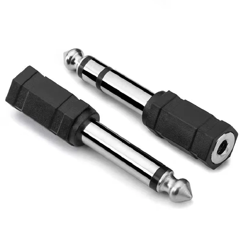 Audio Stereo/mono Jack Female Male Audio Plug Connector  6.35/6.5mm To 3.5mm