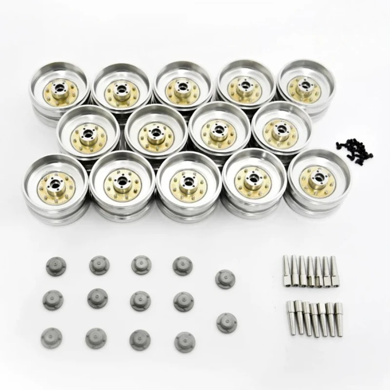 Road Wheels D-K008 for 1/16 A6 Remote Control Tank  CNC Metal Road Wheels Upgrade Parts for Toy Armored Vehicles