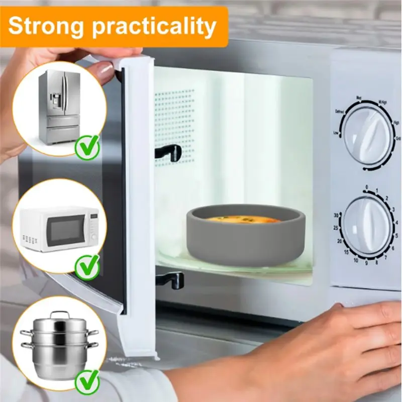 AA94-3-Piece Blue Silicone Cup Set For Poaching Eggs In Air Fryers, Microwave Safe Non-Stick Egg Molds For Easy Egg Bites