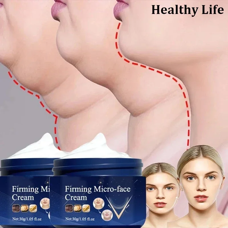 

30g V-Shape Slimming Cream Removal Double Chin Firming Face-lift Slimming Masseter Muscle Face Fat Burning Anti-aging Products