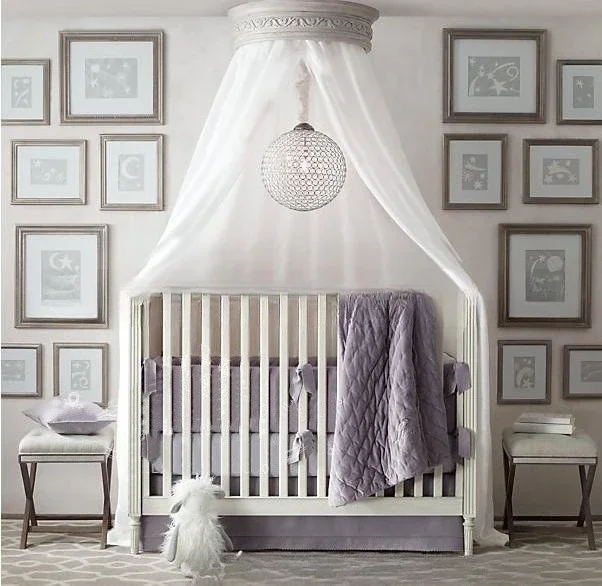 Cama de madera maciza, cama de roble tallada retro con corona, corona de media luna, corona decorativa en inglés