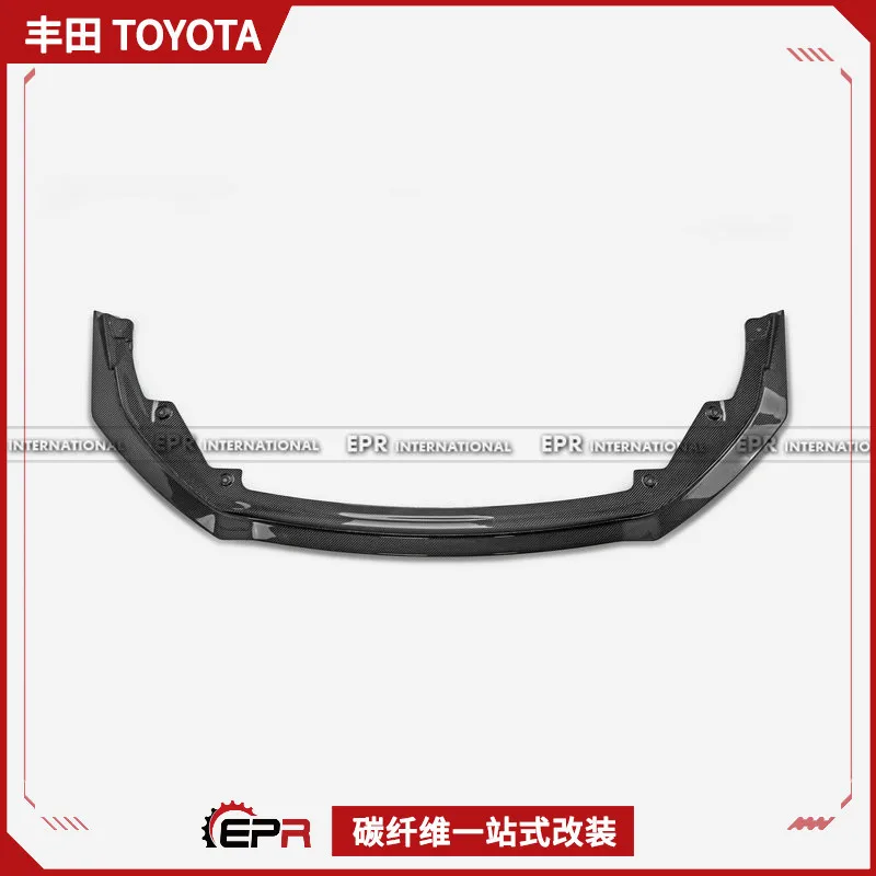 

Подходит для Toyota GR CORLLA Corolla EPR, передняя губа из углеродного волокна, лопата для подбородка, модернизация