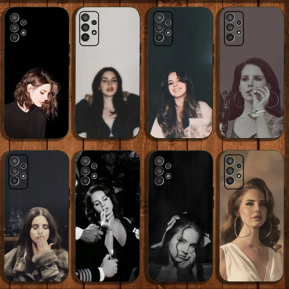 L-Lana D-Del Rey Singer Phone Case For Samsung Galaxy A13,A21s,A22,A31,A32,A52,A53,A71,A80,A91 Soft Black Cover