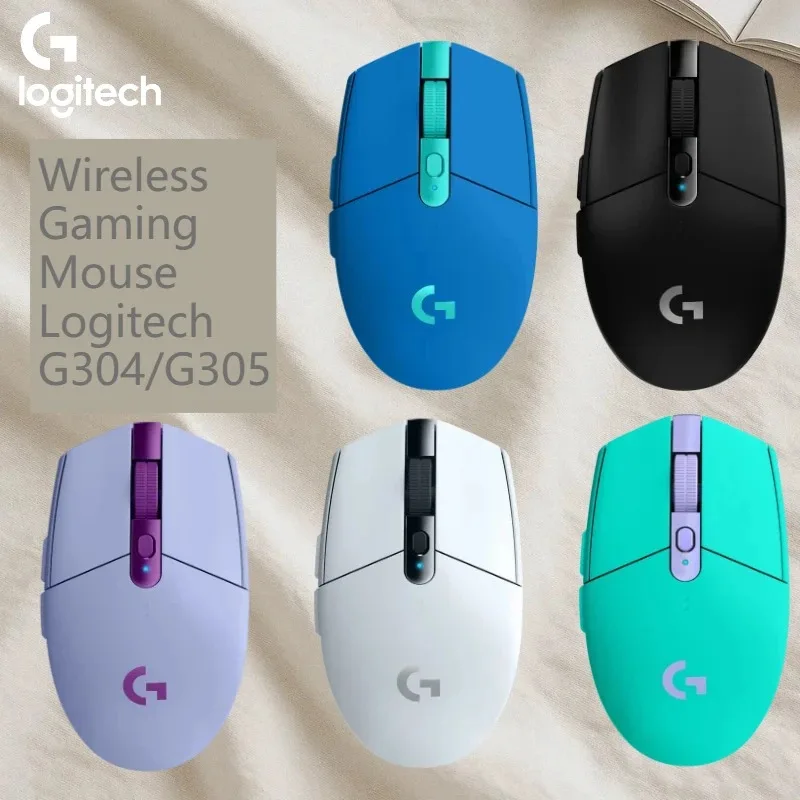 

Logitech G102/G304 Models & Colors Gaming Mice Presented in Diverse Styles 6 Buttons Wired Pc Gaming Accessor Mouse