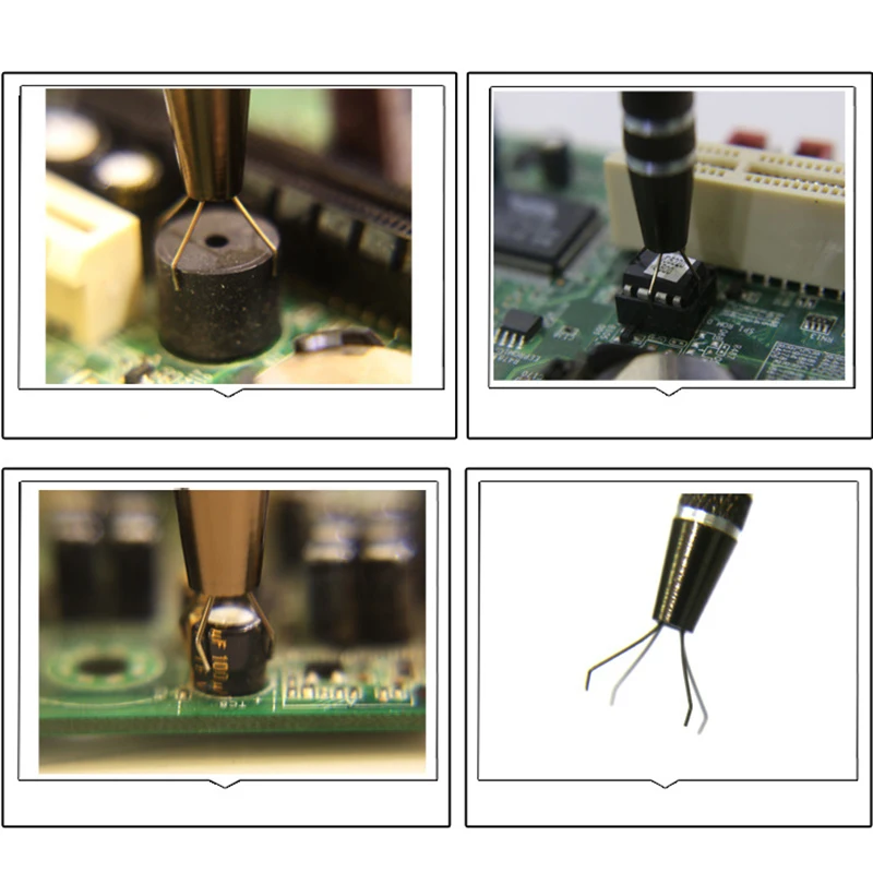 Bga tronicジュエリークリップ用の4つの爪エクストラクター,グリップバー,滑り止めハンドル,ハンド修理ツール