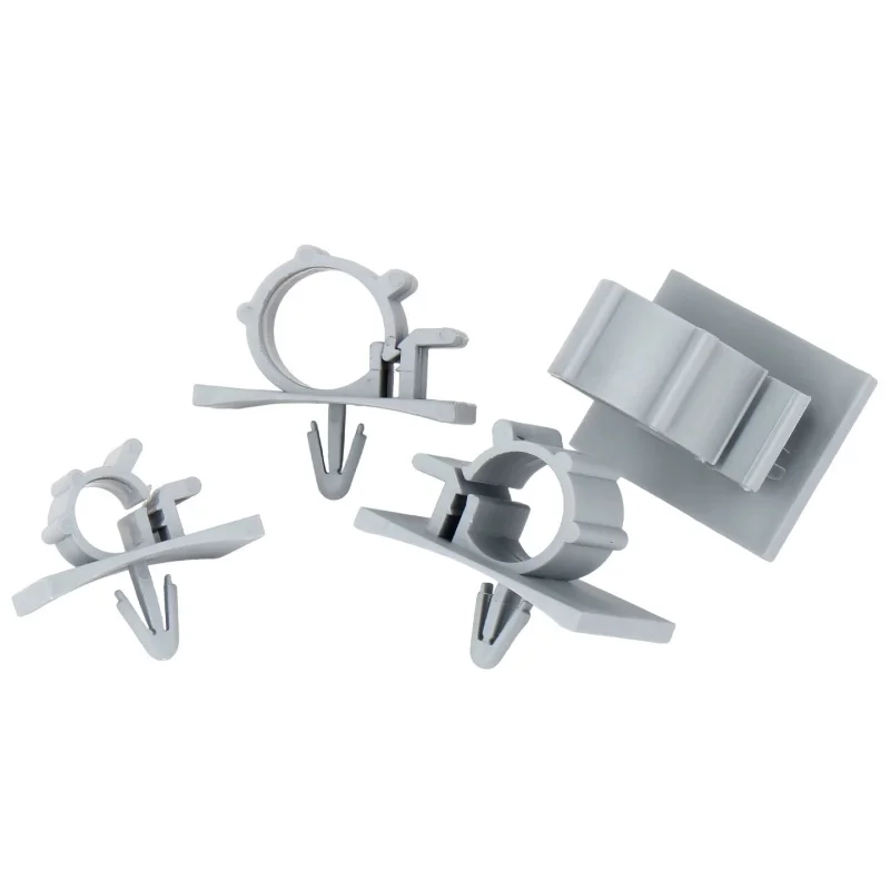 PTS Plug-in Cable Clamp Aircraft Cones Fastener Grey Nylon Adjustable Cable Organiser