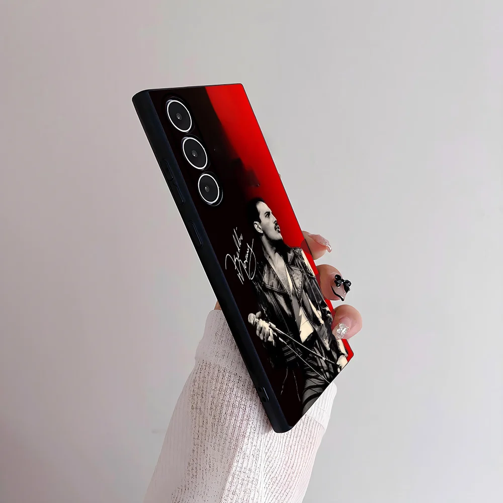 حافظة لهاتف سامسونج جالاكسي S25 S24 S22 S23 Ultra S21 S20 Plus 5G حافظة كاملة غير قابلة للانزلاق من Queen F-Freddie Mercury #5