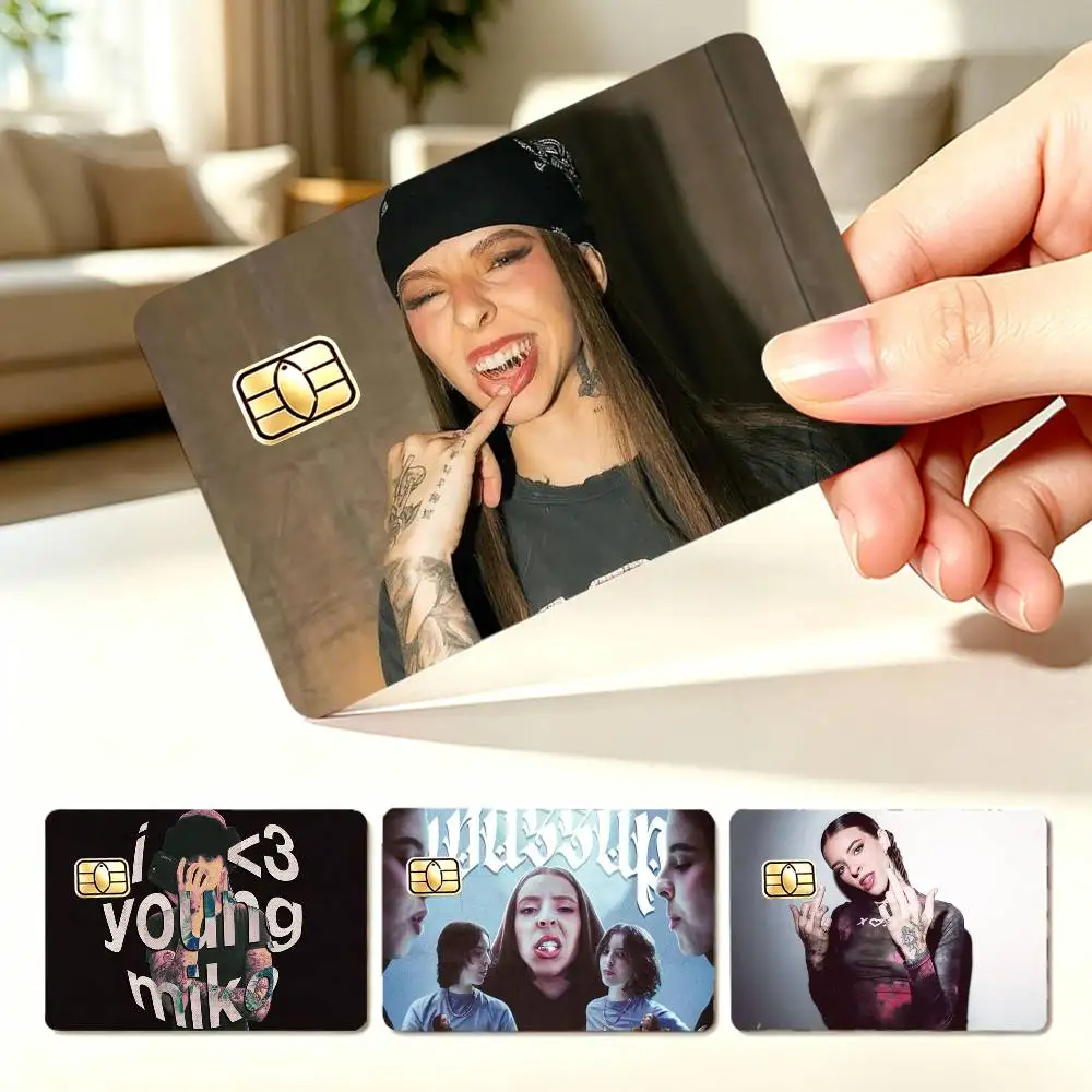 Young M-Miko Do Not Disturb  4pcs 1Set Card Stickers Small Waterproof Chip 4PCS Card Sticker Anti-Scratch