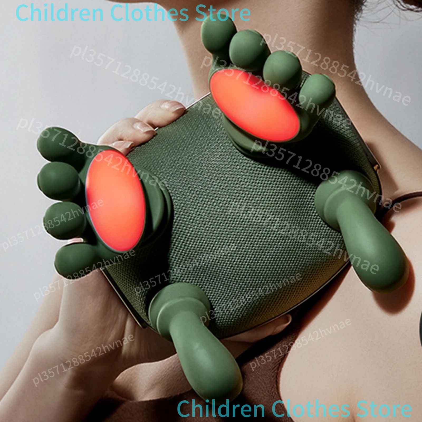 بيونيك الرقبة الكتف مدلك ساخنة الظهر مدلك الكهربائية العجن العضلات تدليك وسادة الرقبة الخصر الساق الجسم ﻿ أوضاع 3 مستويات