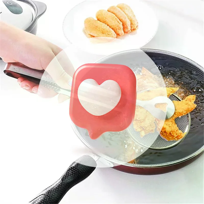 اكسسوارات المطبخ متعددة الوظائف الفولاذ المقاوم للصدأ غربال تصفية ملعقة المقلية الغذاء النفط مصفاة كليب أدوات الطبخ المحمولة الأدوات