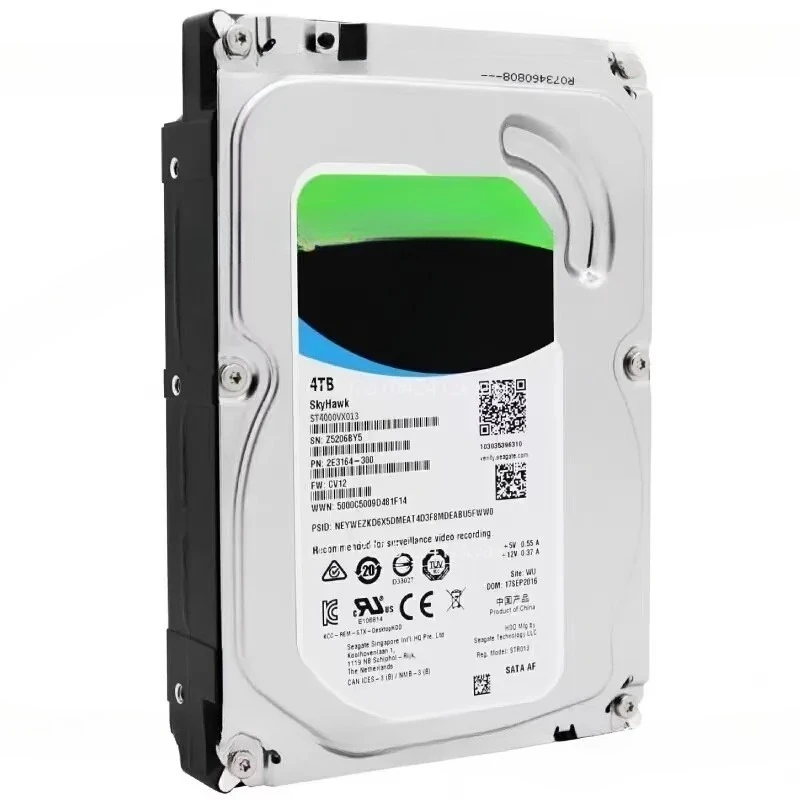 4TB Hard Disk Recorder Desktop Computer NAS Storage Mechanical Hard Drive，Used Goods, Not New