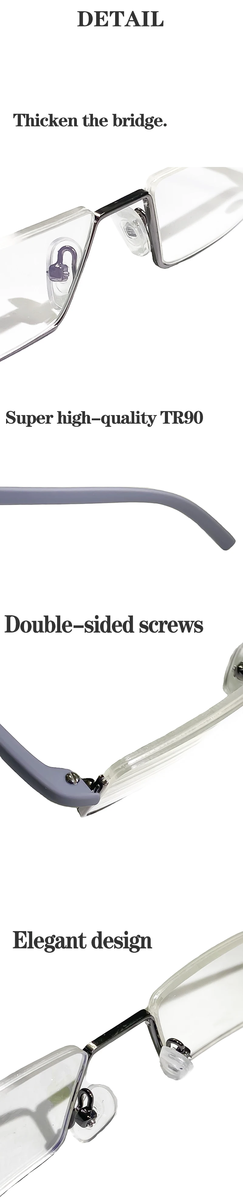Lesebrille Männer blaues Licht, das verschreibung pflicht ige Brillen macht – Detail 10