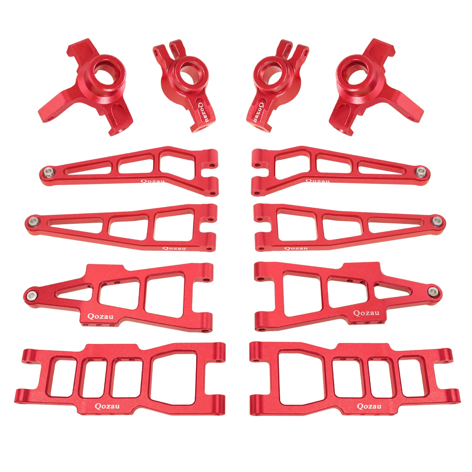 HBX 901 901A 903 905 905A メタルフロントおよびリアサスペンションアームリアハブステアリングブロック 1/12 RC カーアップグレードアクセサリー