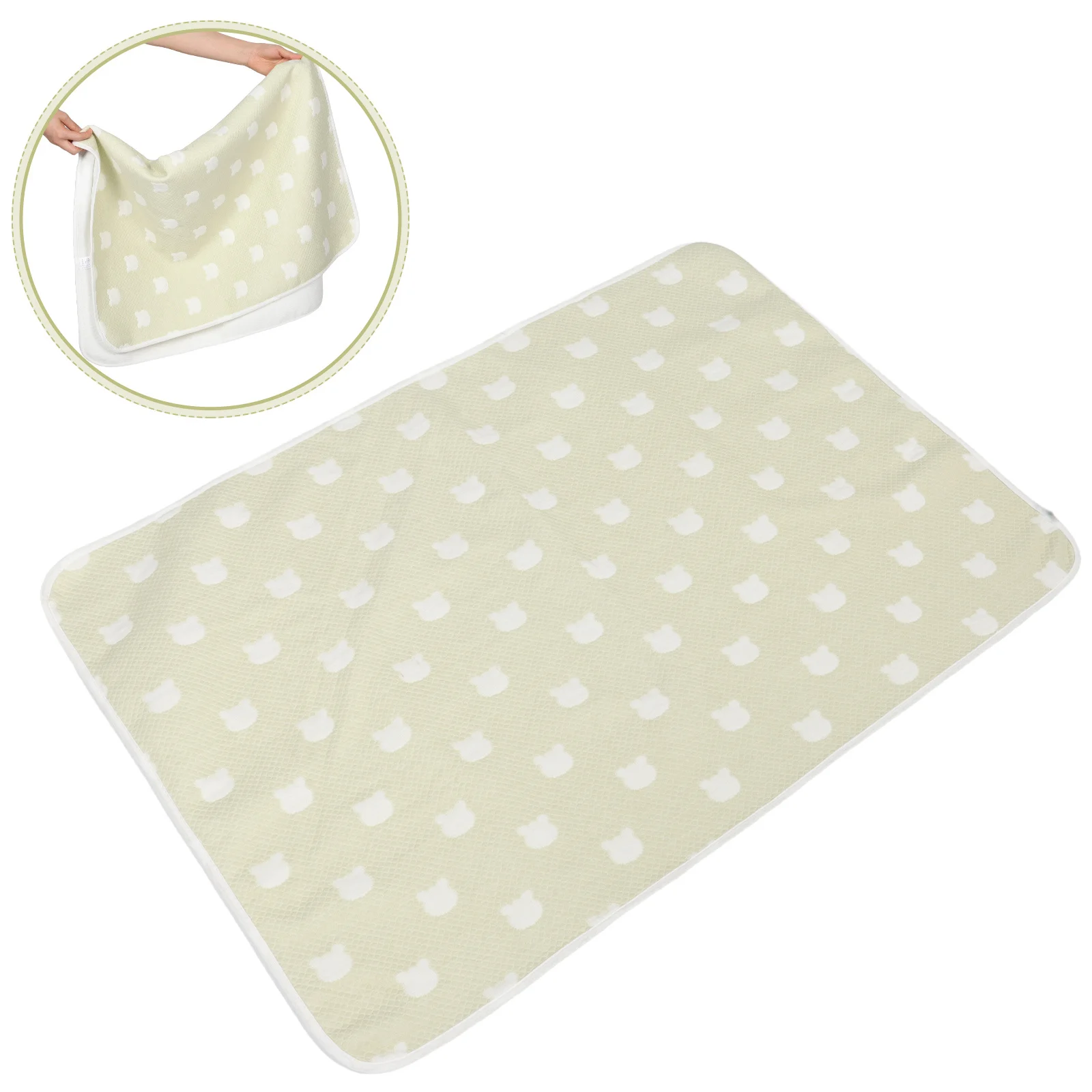 

Детский водонепроницаемый коврик для кровати, хлопковый защитный матрас, моющийся многоразовый коврик для пеленания подгузников для малышей, детей и взрослых, намотка