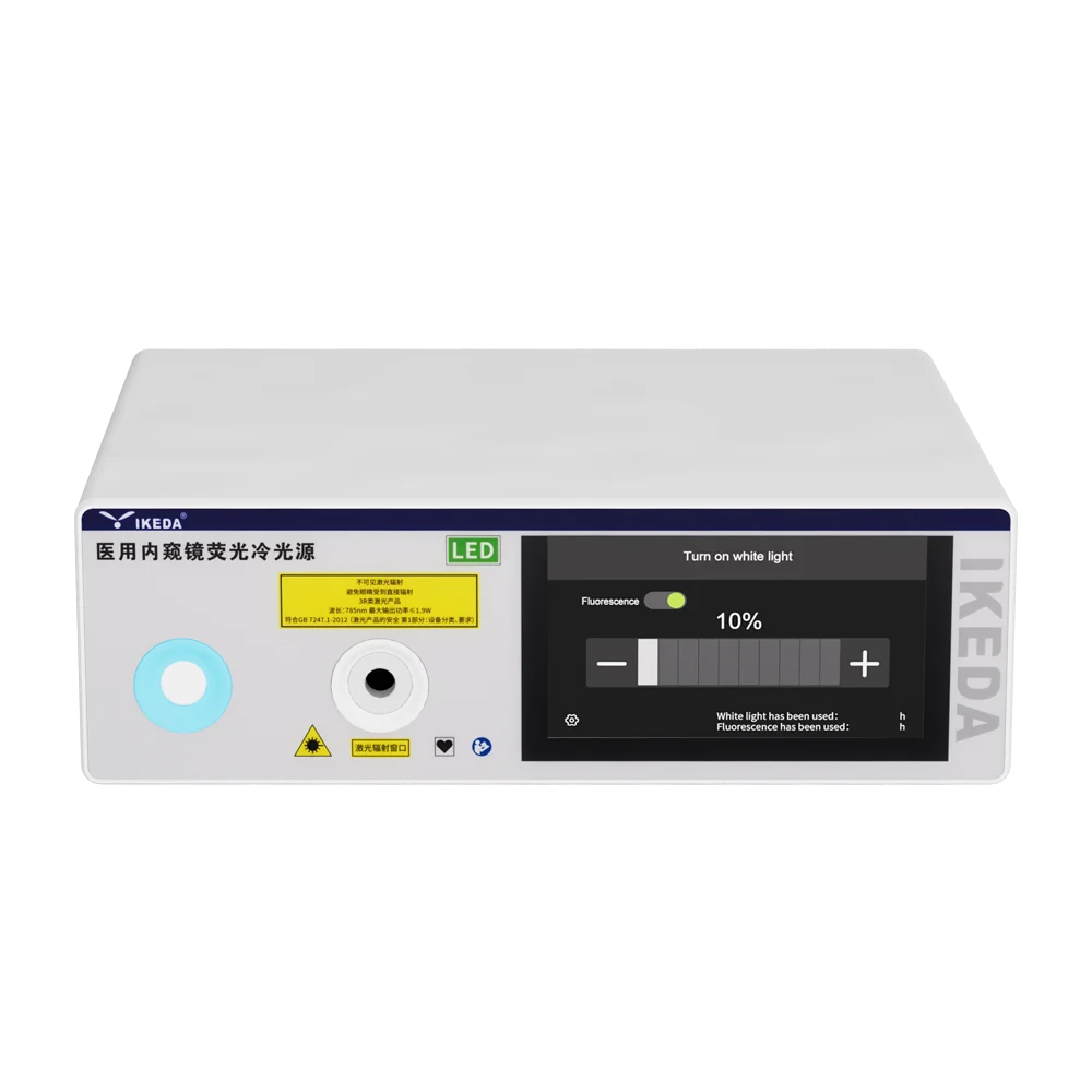 Fuente de luz fría fluorescente médica IKEDA YKD-9028 para sistema de cámara endoscópica fluorescente para cirugía endoscópica