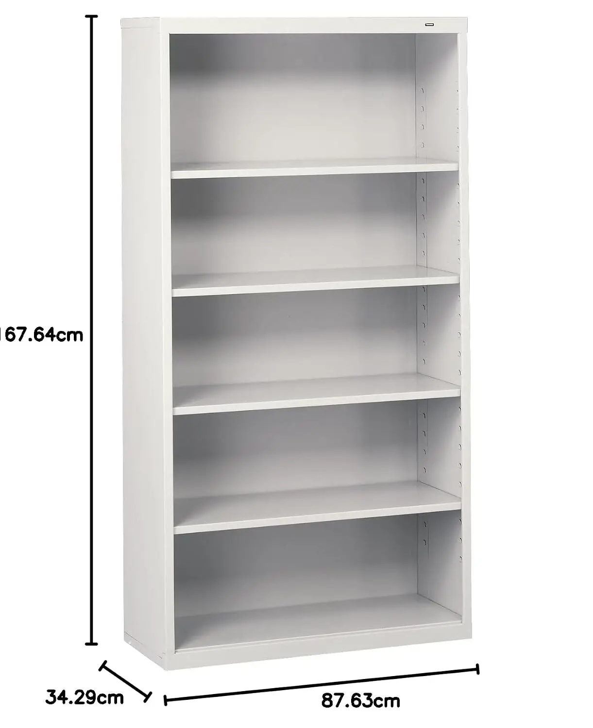 5-Shelf Welded Steel Bookcase 66