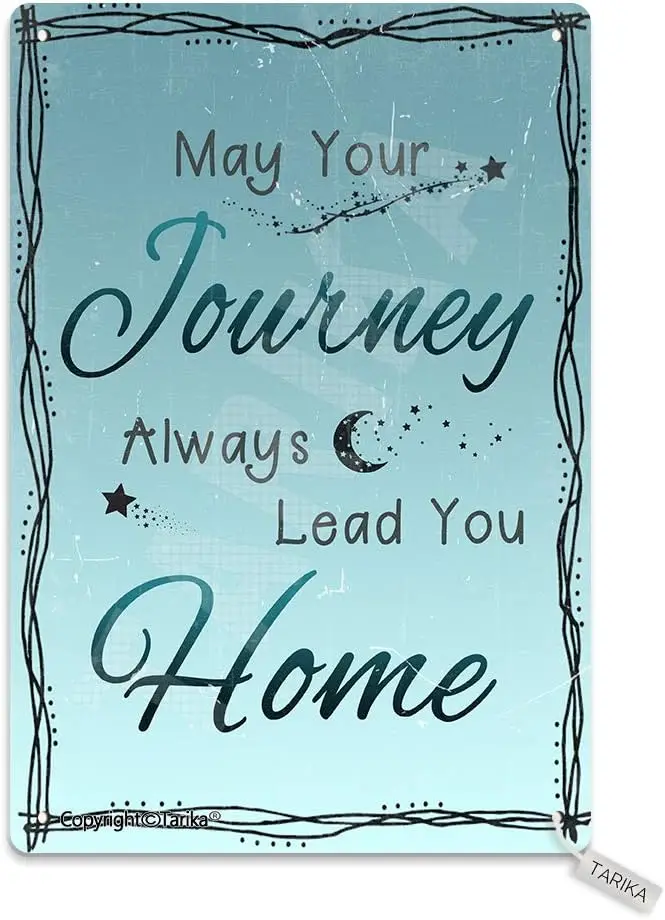 May Your Journey Always Lead You Home 8X12 дюймов Железный винтажный вид Украшение Художественная вывеска для дома Кухня Ванная комната Ферма Сад Gara May Your Journey Always Lead You Home 8X12 дюймов Железный винтажный вид Украшение Художественная вывеска для дома Кухня Ванная комната Ферма Сад Gara
