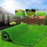Aritificial Realistic Grass Pad Thick Synthetic Fake Mat For Outdoor Garden Patio Landscape Dog Pet Simulation Pet Lawn Mats