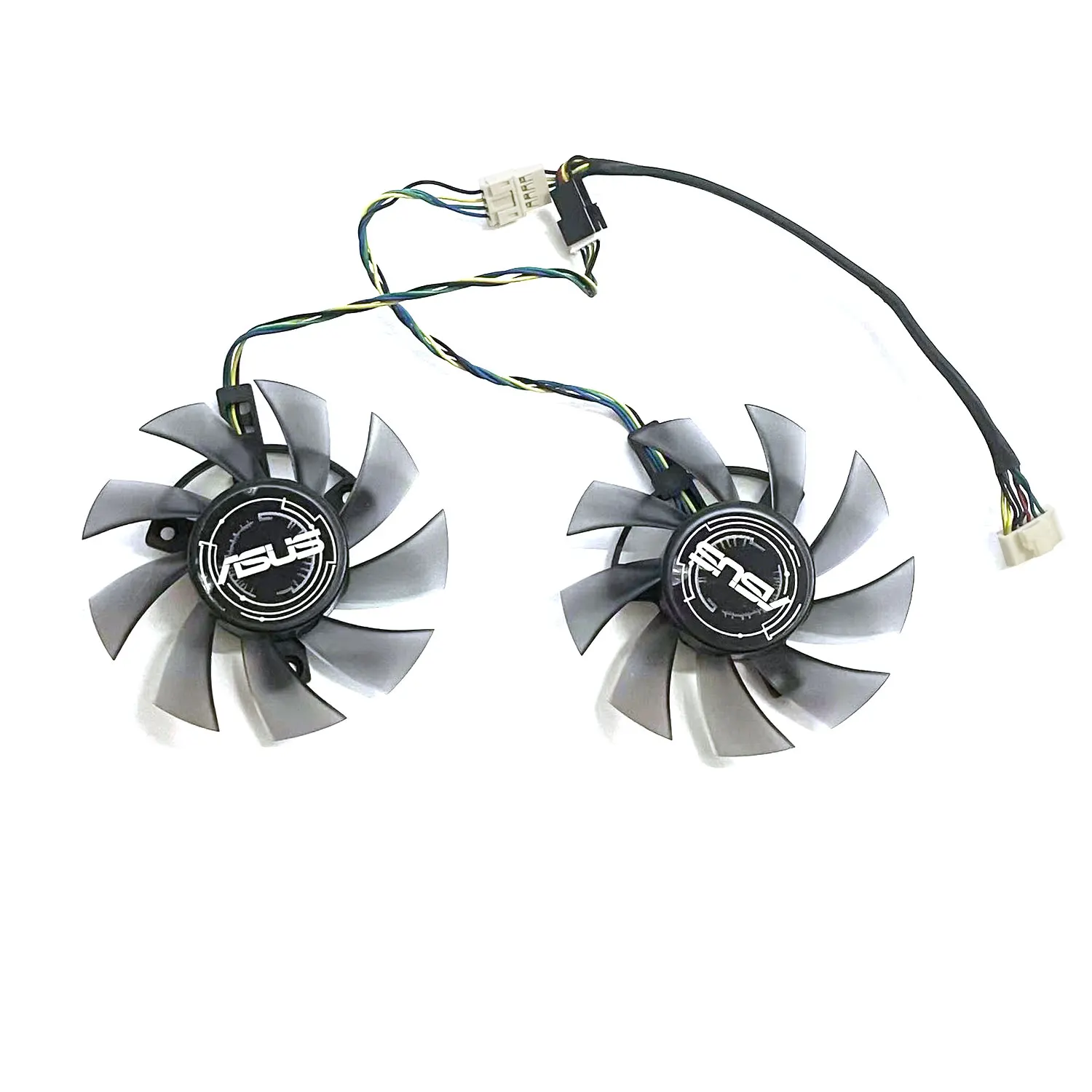 

75MM 6PIN FD8015U12S GTX1650 1660 GPU FAN For ASUS GTX 1650 1660Ti dual graphics card fan