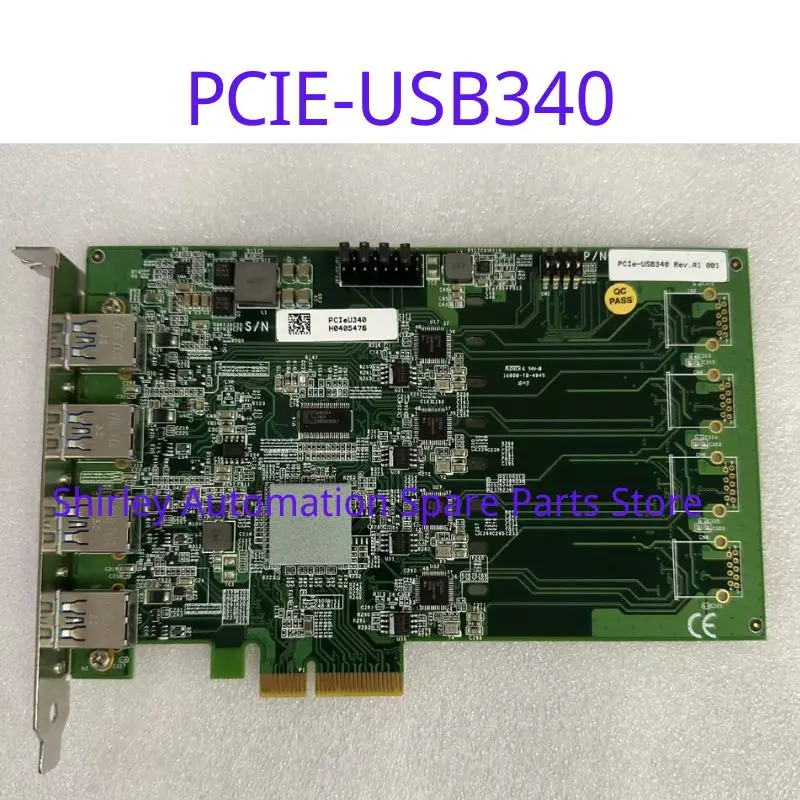 Used PCIE-USB340 control card test OK Fast delivery