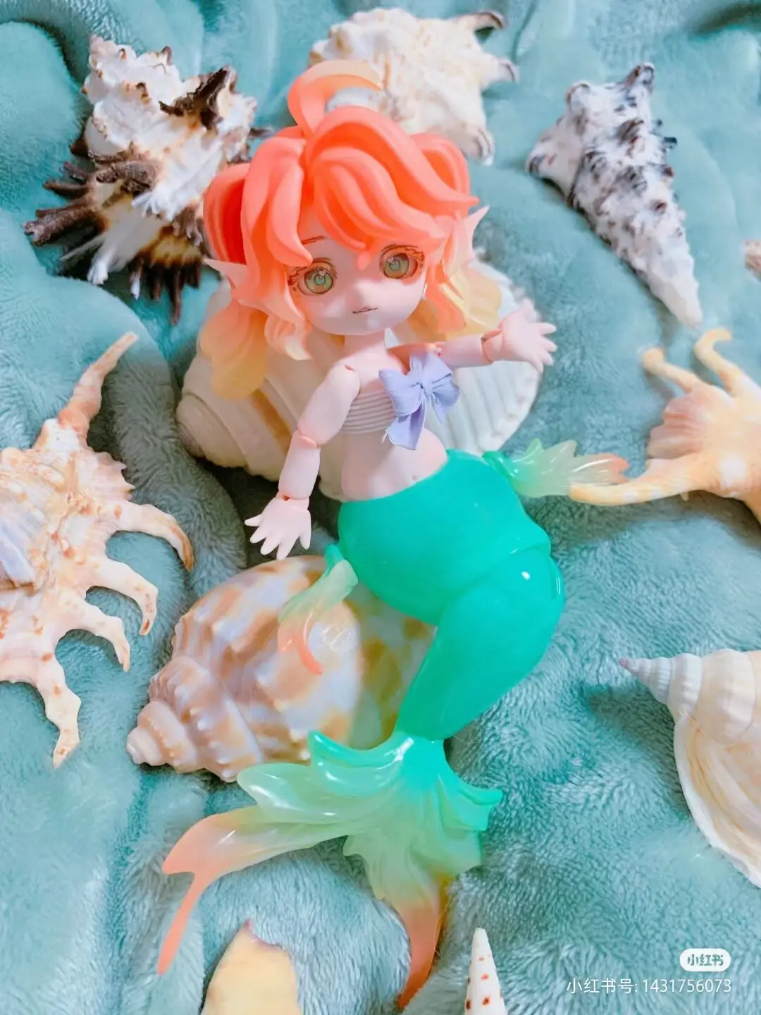 

Kawaii Mermaid Chu Chu Series 1/12 Bjd Ob11 Dolls Anime Action Figure Collection Decoration Kids Girl Graduations Gift