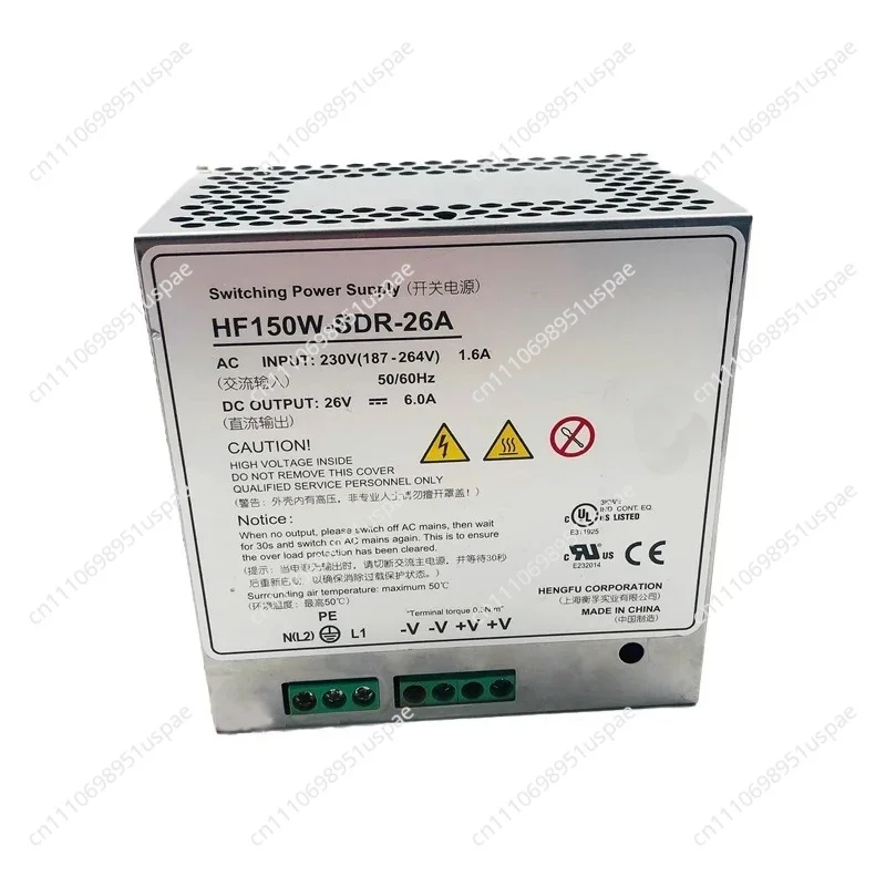 Parts for Xinji Schindler Elevator 3300/3600 Control Cabinet Power Supply HF150W-SDR-26A Box Switching Power Supply