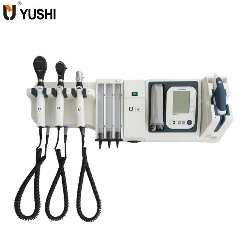 CE Approved Wall Mounted   E.N.T Medical Examination Equipment Diagnostic Set