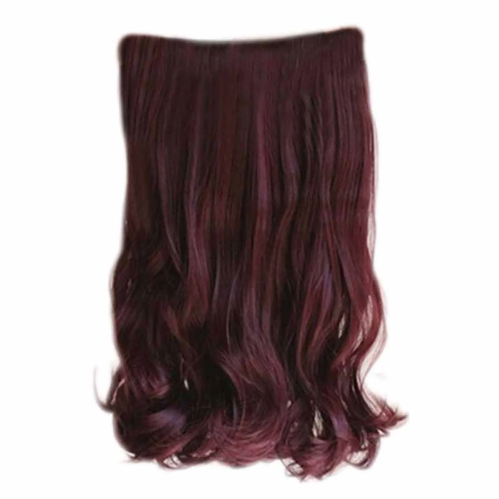 High-Temperature Curly Wavy Wig 5 Clips In 60cm Hair Extensions for Daily Wear Dating Parties