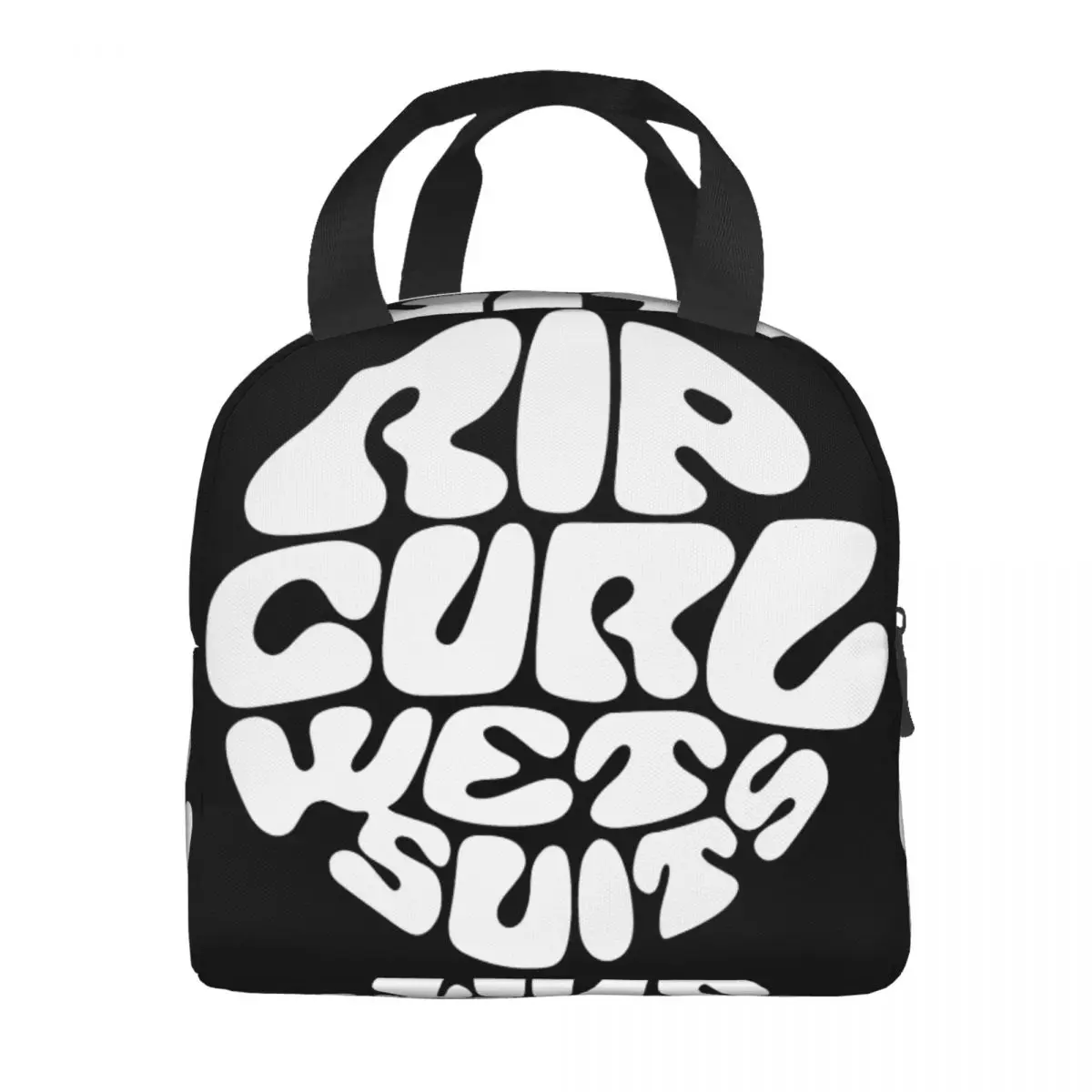 Bolsa de almuerzo Rip Curl Wetty Land Unisex, enfriador portátil, caja de almuerzo aislada, caja Bento de alimentos