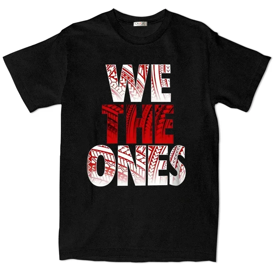 

Модная мужская футболка The Bloodline We The OnesTribal, летние футболки с коротким рукавом, модная женская одежда, топы