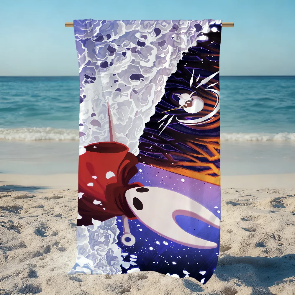 H-hollow K-knight game S-silk-song  Towel Beach Quick Dry Soft Pool Towels Gift for Travel Gym Shower Camping sports