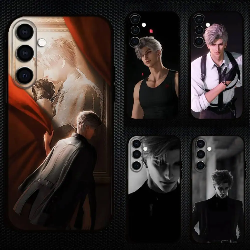 

S-Sylus L-Love And D-Deep Space Phone Case For Samsung Galaxy A73,A72,A71,A70,A53,A52,A51,Others Soft Black Cover