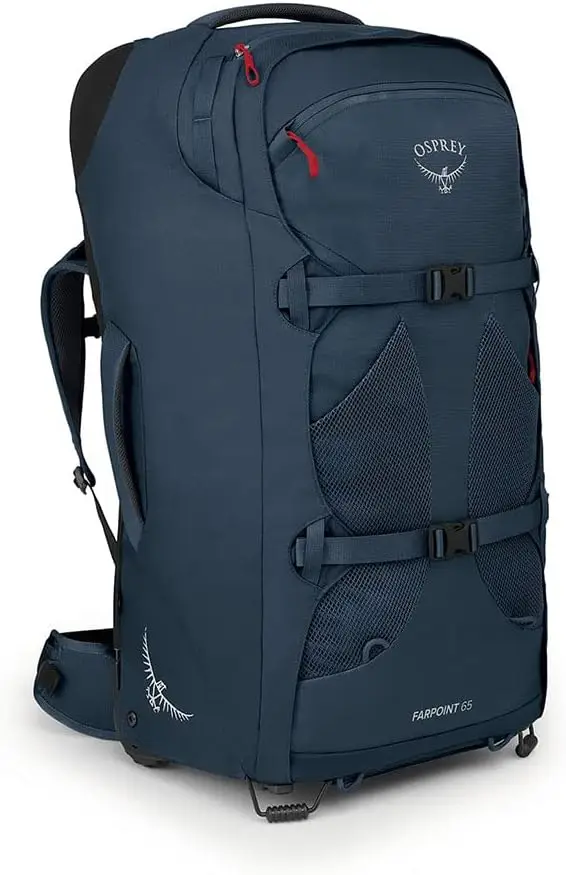 Men's -Wheeled Travel -Pack 65L, Muted Space Blue, One Size