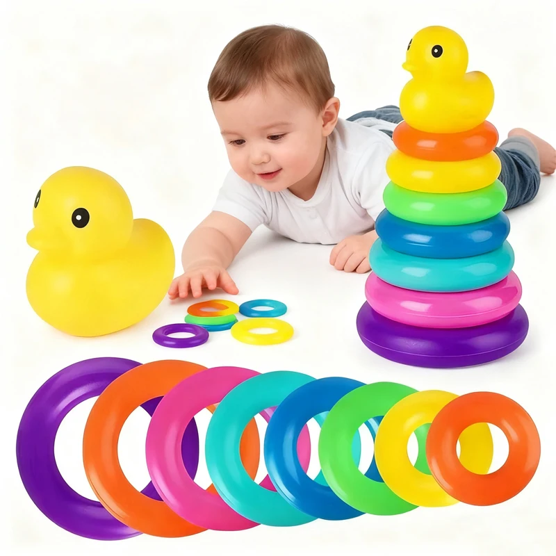 モンテッソーリ赤ちゃんのおもちゃローリングボールタワーモンテッソーリ教育ゲーム赤ちゃんのためのスタッキングトラック赤ちゃんの発達おもちゃ1 2 3年