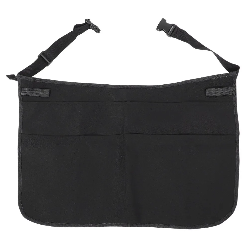 Durable Adjustable Strap Half Apron Waterproof 5 Pockets Waist Apron Work Apron Car Grooming