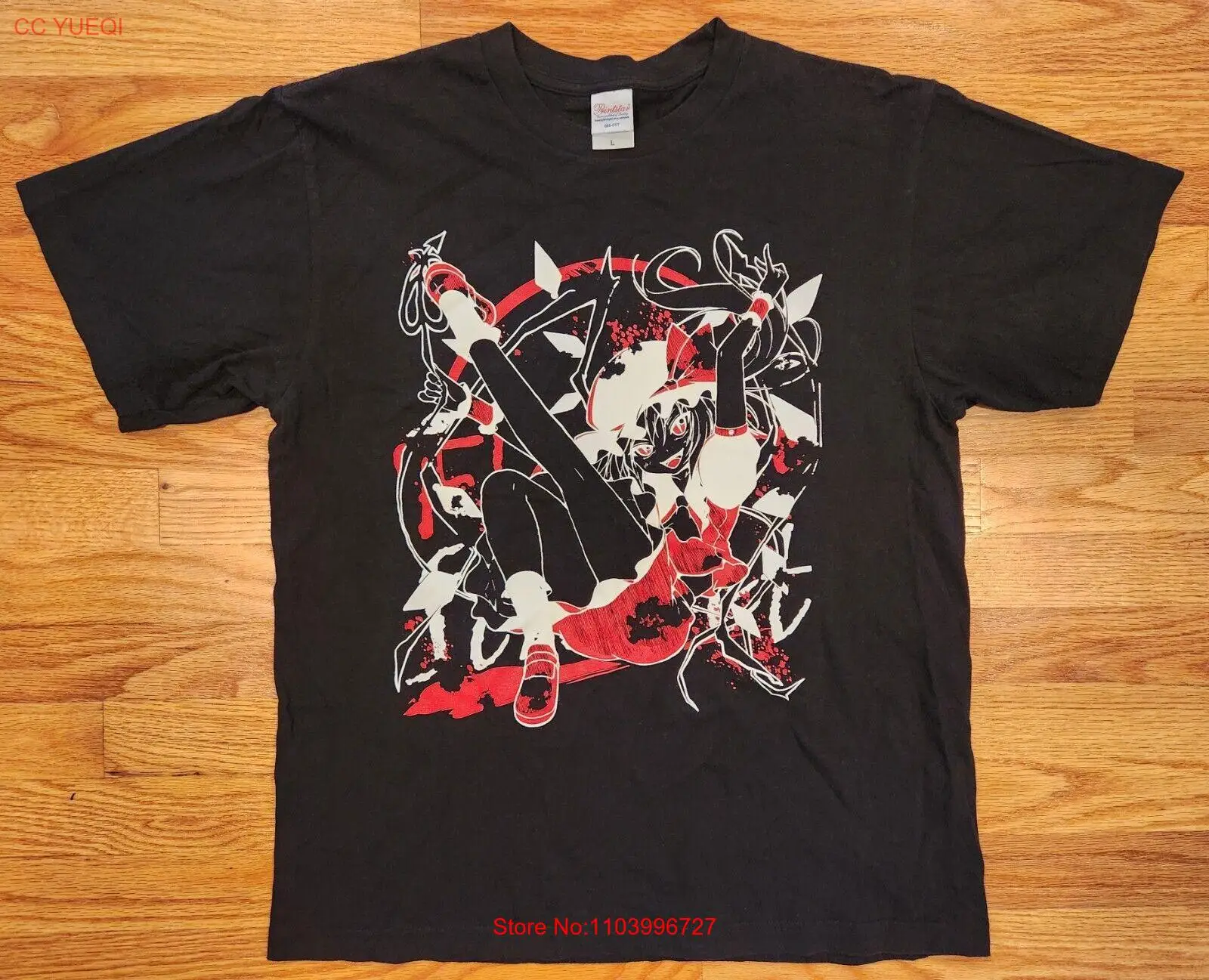 Touhou Project camisa escarlata flandre-talla L, Encarnación prefabricada del diablo escarlata