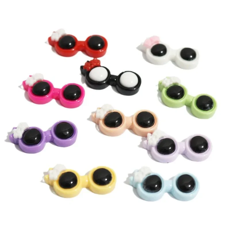 2Pcs Pet Hair Clips Cute Dog Glasses Cute Flower Shape Puppy Hairpin for Small Dogs Products Pets Hair Grooming Accessories