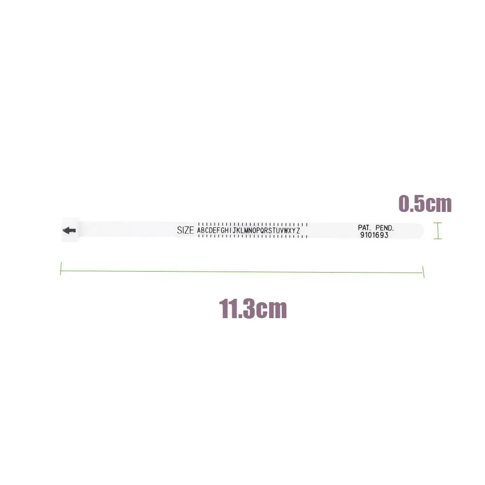 Men and Womens British/American Sizes A-Z Wedding Ring Band  Ring Sizer Measure Genuine Tester Finger Gauge