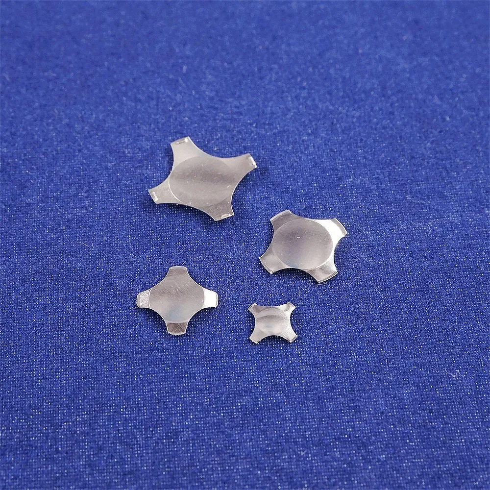 1000pcs 5.0 6.0 7.0 8.4 10.0 12.0 14.0 16.0 20.0mm Diameter Cross Type  Metal Dome Switch No Dimple 4 Legs  250 gf Snap  RoHS