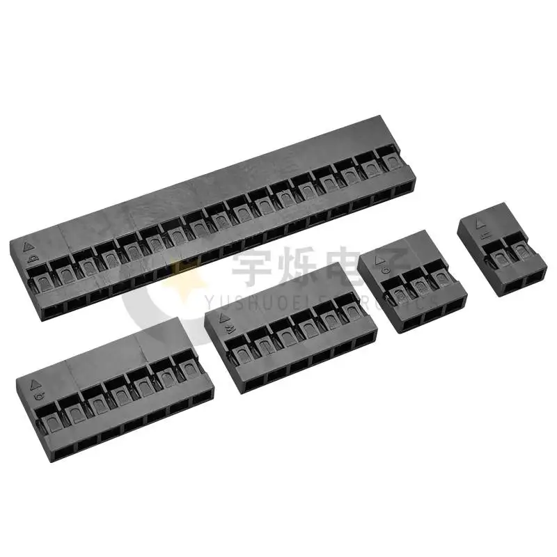 

100 Sets Dupont 2.0 Single Row Connector 2.0mm Pitch Housing 2P/3P/4P/5P/6P/7P/8P/10P Housing+Terminals