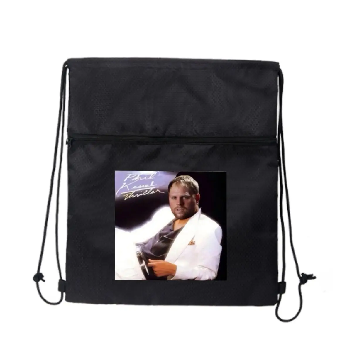 

Сумка на молнии с тематическим дизайном триллера Phil Kessel для уличной одежды на шнурке: смелые принты для городского стиля