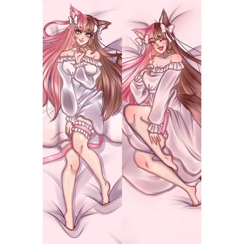 Dakimakura Anime Pillow Cover Scarie Double Sided Print 2Way Cushion Cover Xmas Gifts